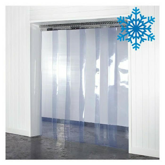 TIRAI PINTU PVC CURTAIN CLEAR/BENING