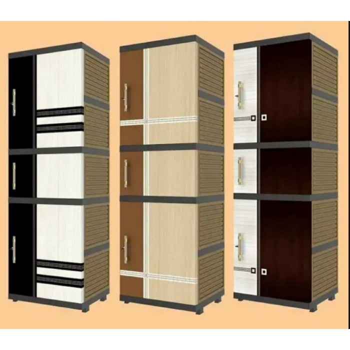 LEMARI PLASTIK MINI NACASE NAIBA7205 BBL BBR BWH 7204 KUNCI MURAH 7203