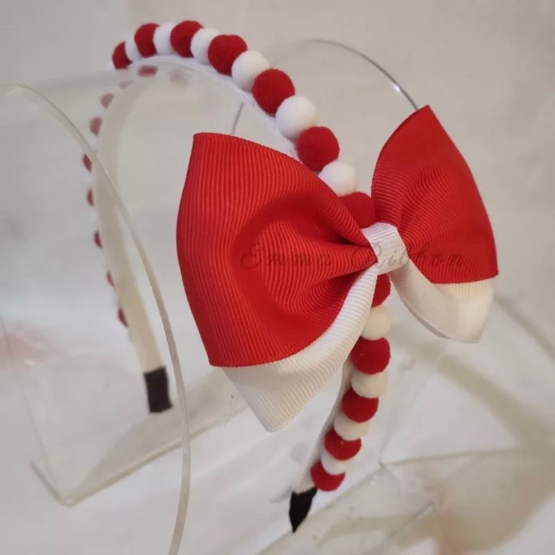 bando merah putih/ bando 17 agustus/ bando 17 agustusan/ aksess rambut merdeka/ pita 17 agustus/