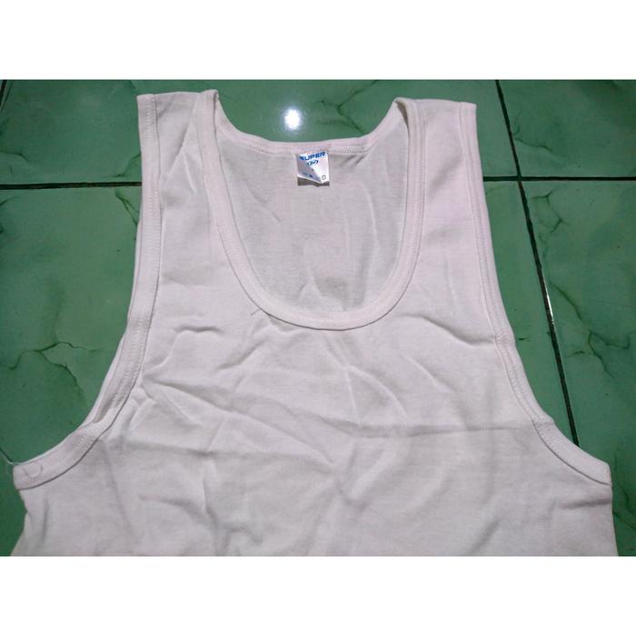 Kaos Dalam Singlet Putih Pria Rider Reject BS Pabrik Ori -AmanahJaminan