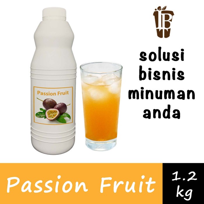 

Sirup Jus Konsentrat Buah Markisa. Passion Fruit Juice Syrup.