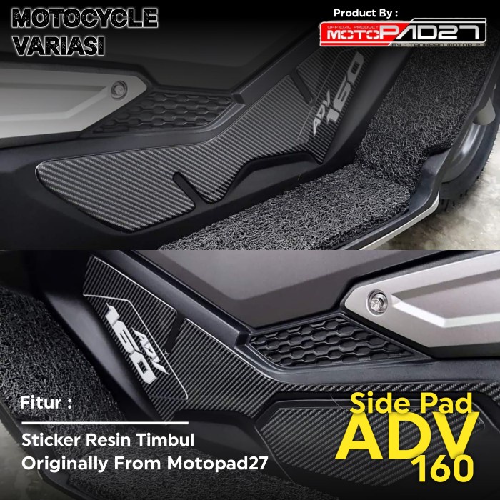 Stikee ADV 160 Stiker Sidepad ADV 160 Resin Premium