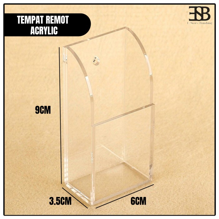 

SALE Holder Wall Remote AC Acrylic / Tempat Remot AC Akrilik / Wadah Remot