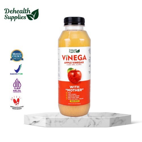 

Cuka Apel Vinega 500ml Apple Cider Vinegar