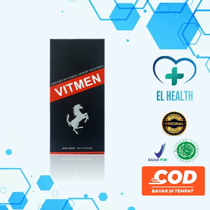 VITMEN OBAT HERBAL KUAT STAMINA PRIA KEMASAN EKONOMIS BPOM ORIGINAL