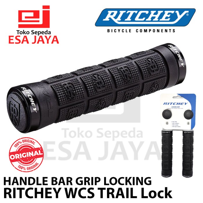 Ritchey WCS TRAIL Locking Hand Grips Hanfat Handle Grip Lock Universal