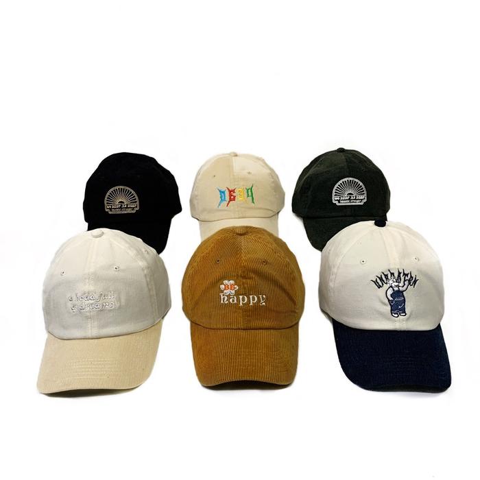 Cap- Deepneve Corduroy Model Baseball Cap Polo Cap 002