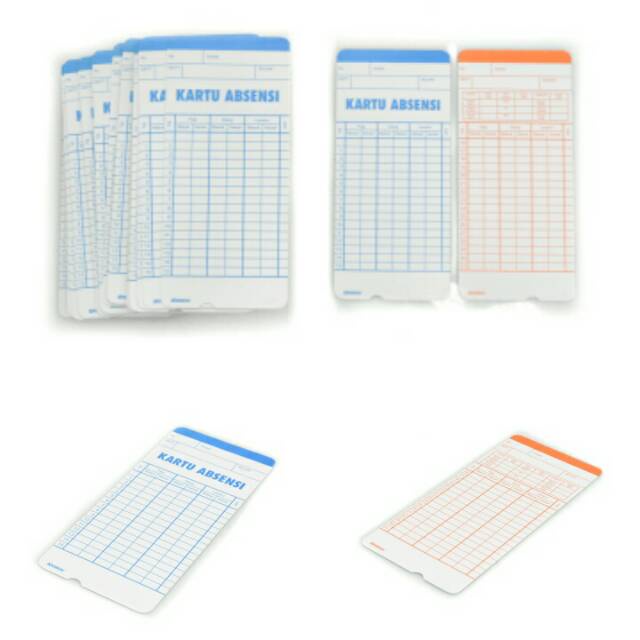 

Kartu Absensi Kartu Absen KRISBOW - Isi 100 Pcs Dw05