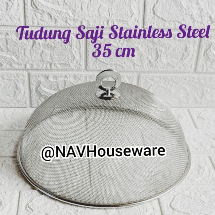 Tudung saji Stainless Steel 35 cm