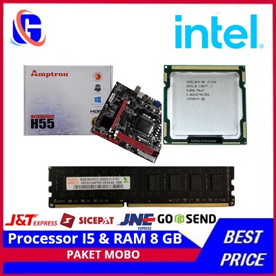 Paket MURAH Processor I5 & Motherboard Include RAM 8 GB
