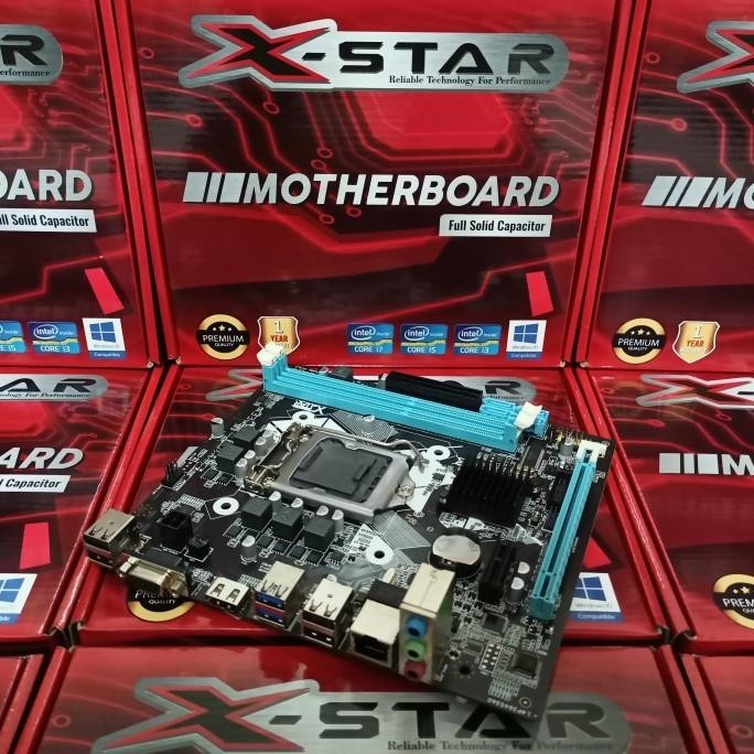 NEW MOTHERBOARD INTEL H55 X-STAR LGA 1156
