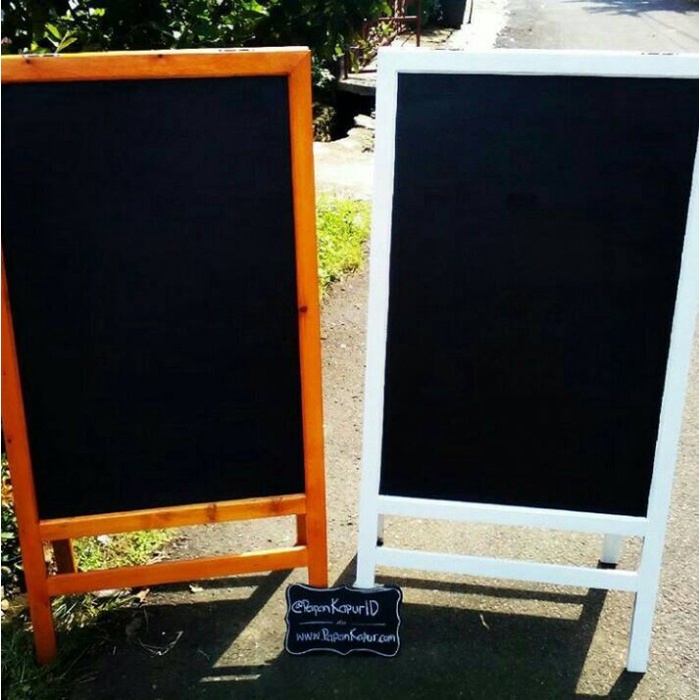 

Ready Papan Tulis Kapur 2 Side 60*90Cm