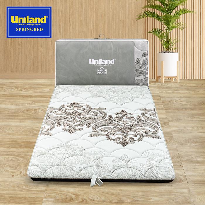 Quantum Furniture - Uniland Kasur Lipat 120X200 Bonus Tas Kasur - Busa Gulung Lantai Trave