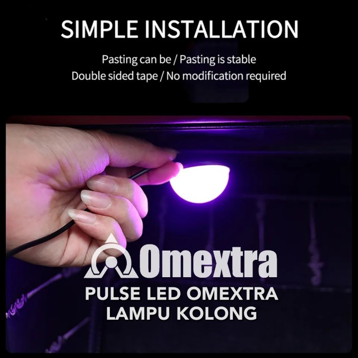 Pulse Led Lampu Kolong Mobil Omextra Usb Led Ambient Light Atmosphere