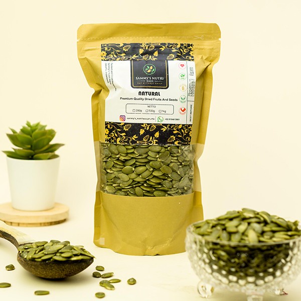 

Kuliner.Kita Organic Raw Pumpkin Seeds Natural 500G (Biji Labu Organik Mentah)