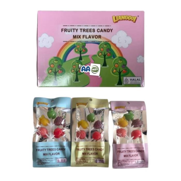 

Kuliner.Kita Lianggui Fruity Tress Candy Isi 30
