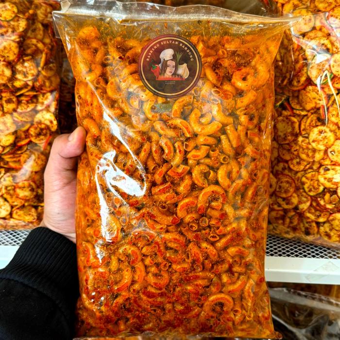 

Kuliner.Kita Makaroni Pedas Daun Jeruk Sultan Bandung-1Kg