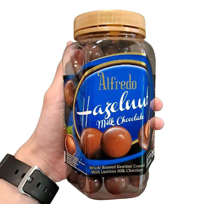 

Kuliner.Kita Alfredo Hazelnut Milk Chocolate Toples 450Gr