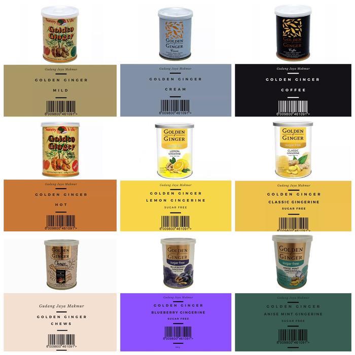 

Kuliner.Kita Permen Golden Ginger Herb Candy 150Gr