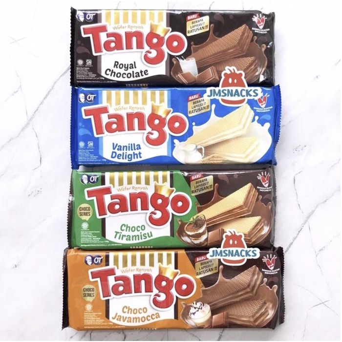 

Kuliner.Kita [Grosir!!] Wafer Tango 110Gr 1 Dus Isi 24 Pcs - Grosir Wafer Nikmat En