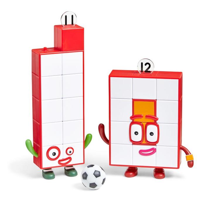 Best Seller Hand2Mind Numberblocks Friends Eleven And Twelve, Numberblocks 11 & 12 Mainan Edukatif