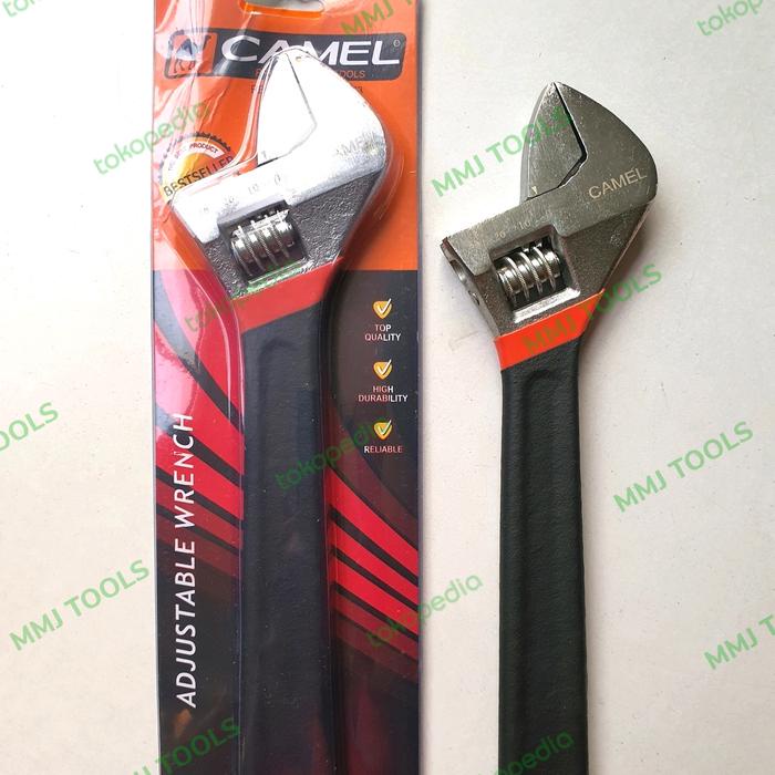 Kunci Inggris CAMEL 12" Adjustable Wrench CAMEL- Kunci Bago CAMEL 12"