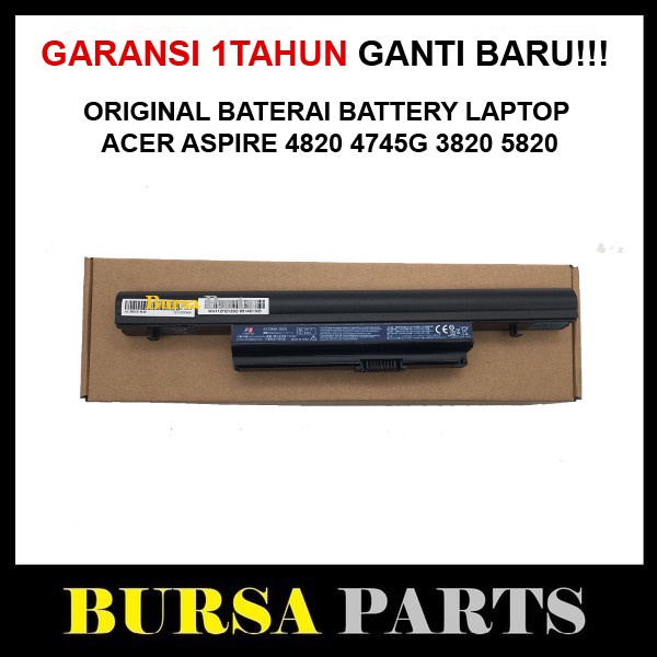 BATERAI ACER 4820T 4745 5745 5820T 3820T AS10B75