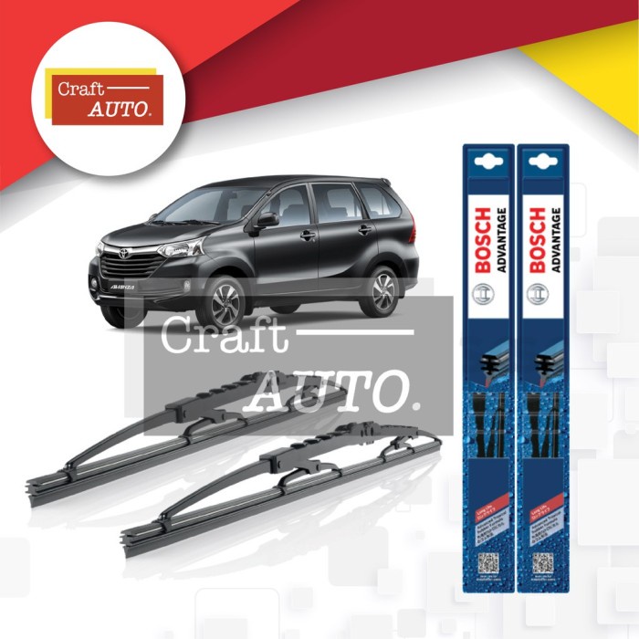 [Expert] Wiper Mobil Sepasang Bosch Advantage Toyota Avanza 2013 -