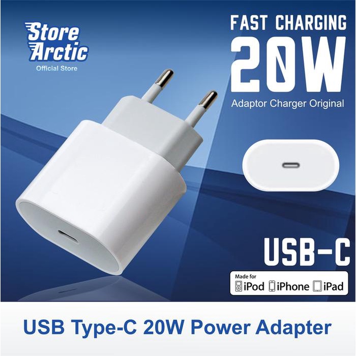 (Expert) Adaptor Charger Original Iphone 11 12 13 14 Fast Charging 20W Kepala