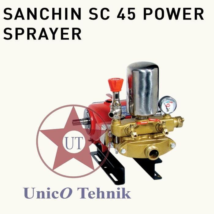 mesin power sprayer SANCHIN SC 45 alat cuci mobil / motor steam