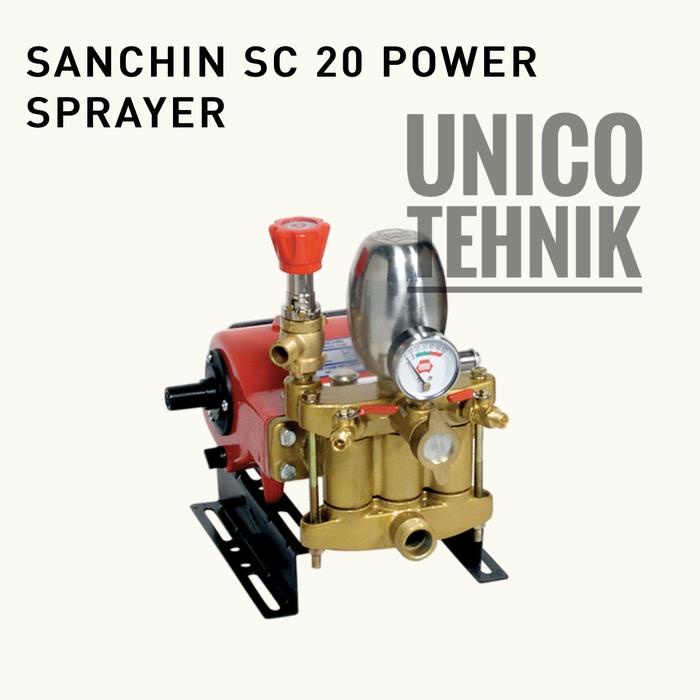 Power Sprayer Sanchin SC 20 Alat steam cuci mobil motor