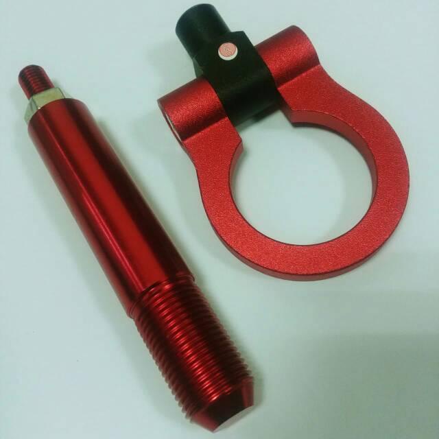 TERBARU Towing Hook BUMPER depan derek mobil TOYOTA Yaris lele 2014 2015 2016 2017 2018 derek mobil