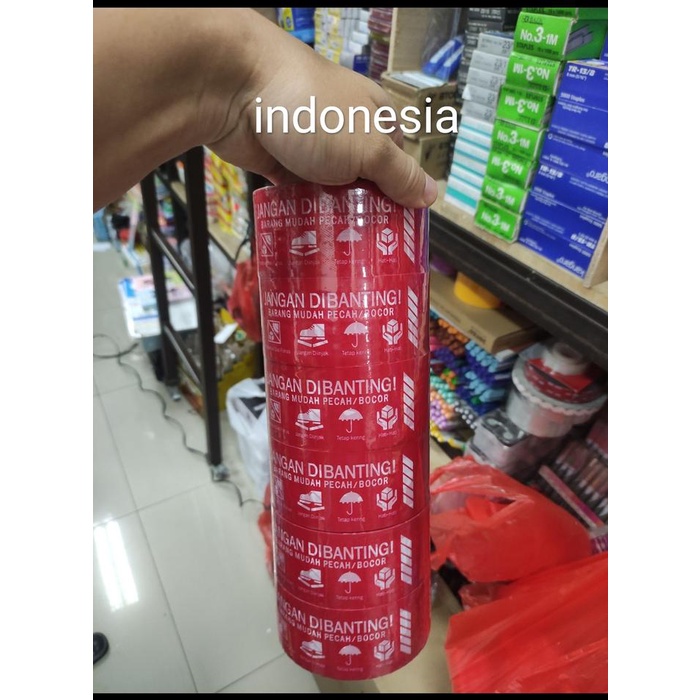 

------] plakban lakban solasi 2 inch fragile bazic 90 yard murni (185 gram)