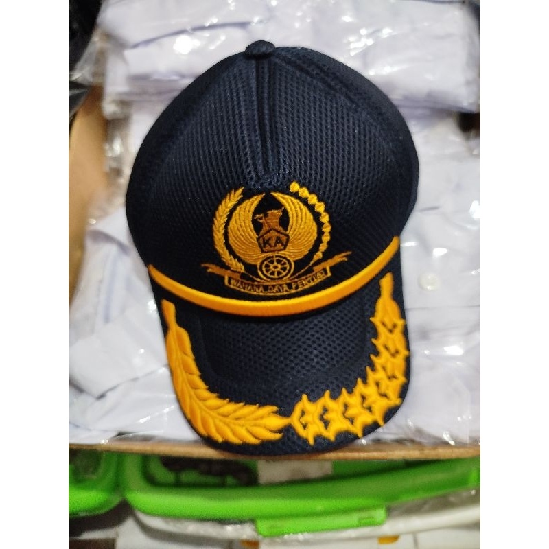 TOPI KAI LOGO PADI KAPAS