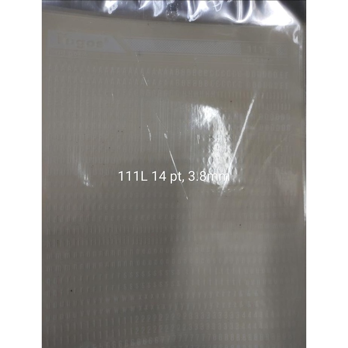 Buruan serbu] rugos putih kode 111L 3.8 mm satuan