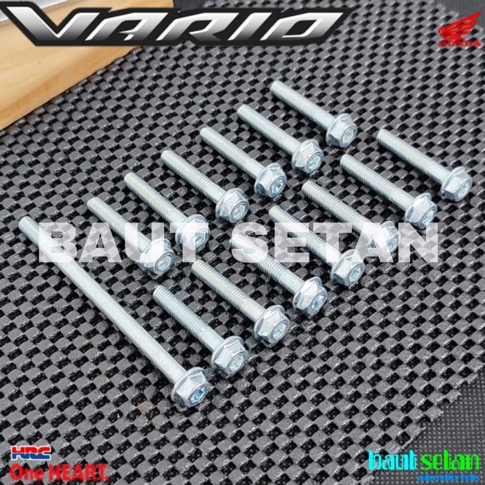 Sudimampir Baut Dua Kunci Blok Cvt Honda Vario 110 Karburator