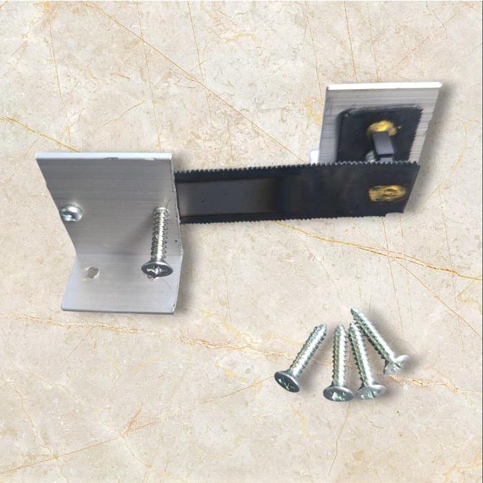 Sudimampir Set Platina Baja Widia Type Gergaji Plus Dudukan Pendingin.