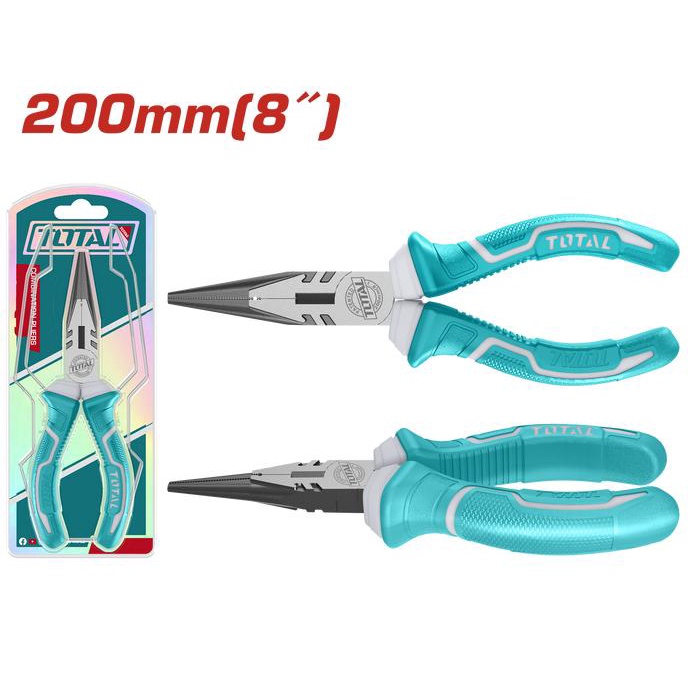 Sudimampir Total Tools Tang Lancip 8"/Long Nose Pliers Tht120806P