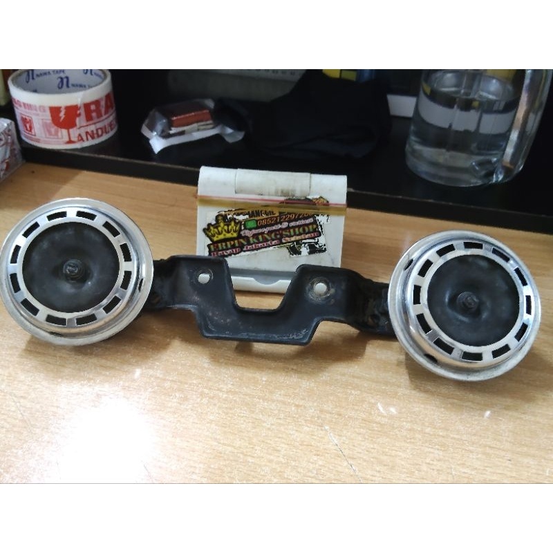 Klakson Horn set Rx king muda Rx king 2002_2006 Original seken copotan