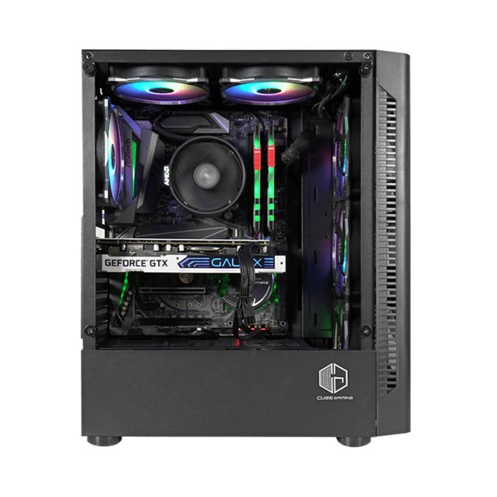 [Expert] Cube Gaming Byron BLACK / WHITE Case Casing PC
