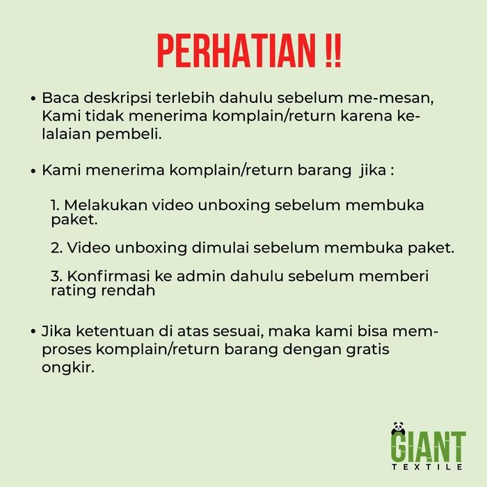 EKSLUSIF Kain Disperse Microtex Polos Sprei/bedcover Berkualitas & Termurah