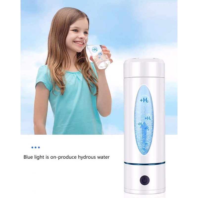 Hydrogen Alkaline Water Bottle Machine Maker Hydrogen Water Generator Ionizer with SPE and PEM