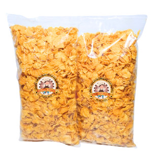 

Jagung Geprek 250gr Emping Jagung Geprek Rasa Pedas Manis