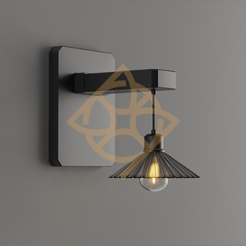Terlaris [COD ] Lampu led filamen topi dinding tenaga surya outdoor otomatis nyala taman kuning