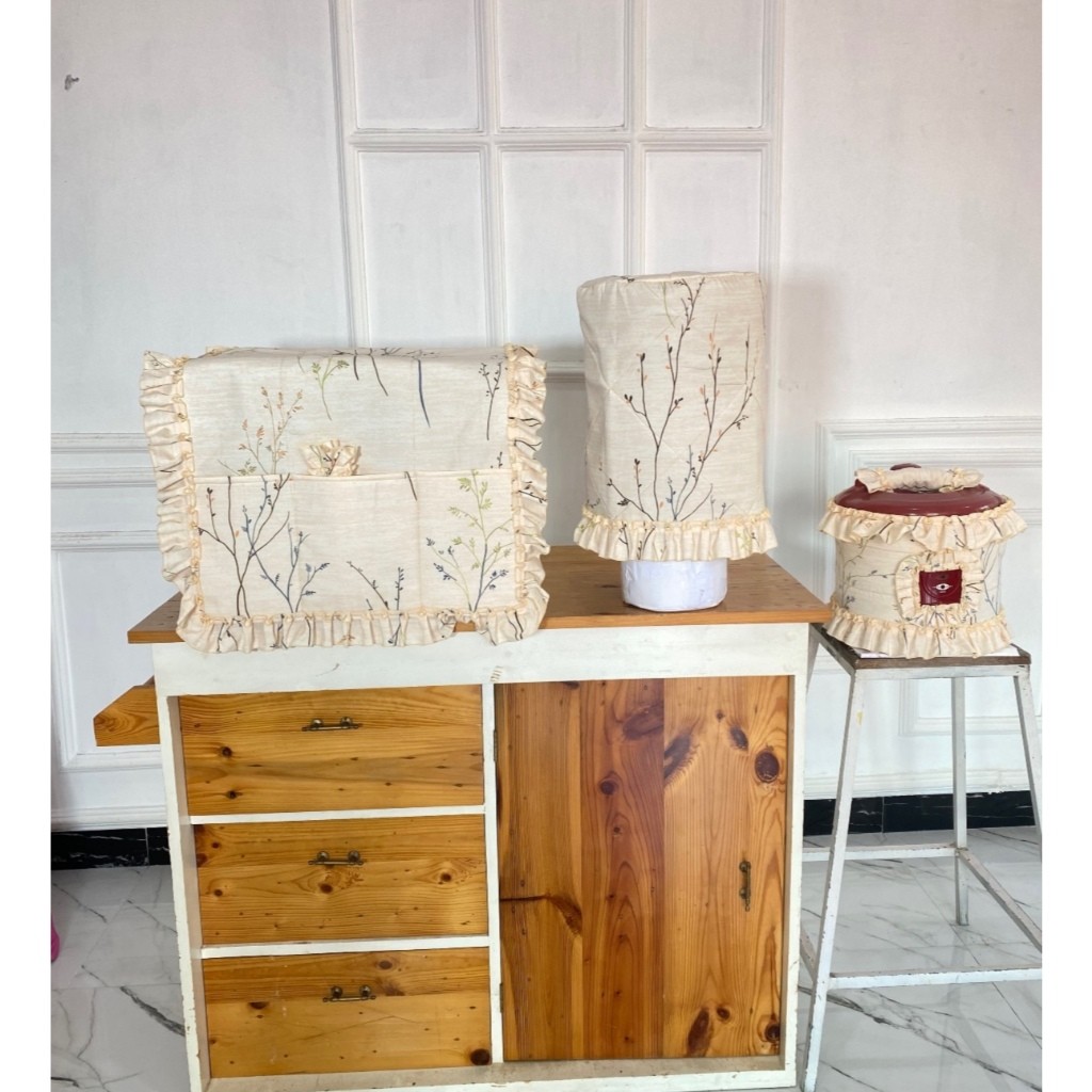 Cover Dispenser Terlaris Jumbo Premium Tahan Air Tebal Promo J1W8 Terbaik Cantik Termurah Modern Gra