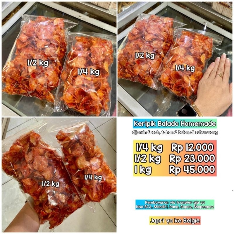 

Keripik Singkong Balado