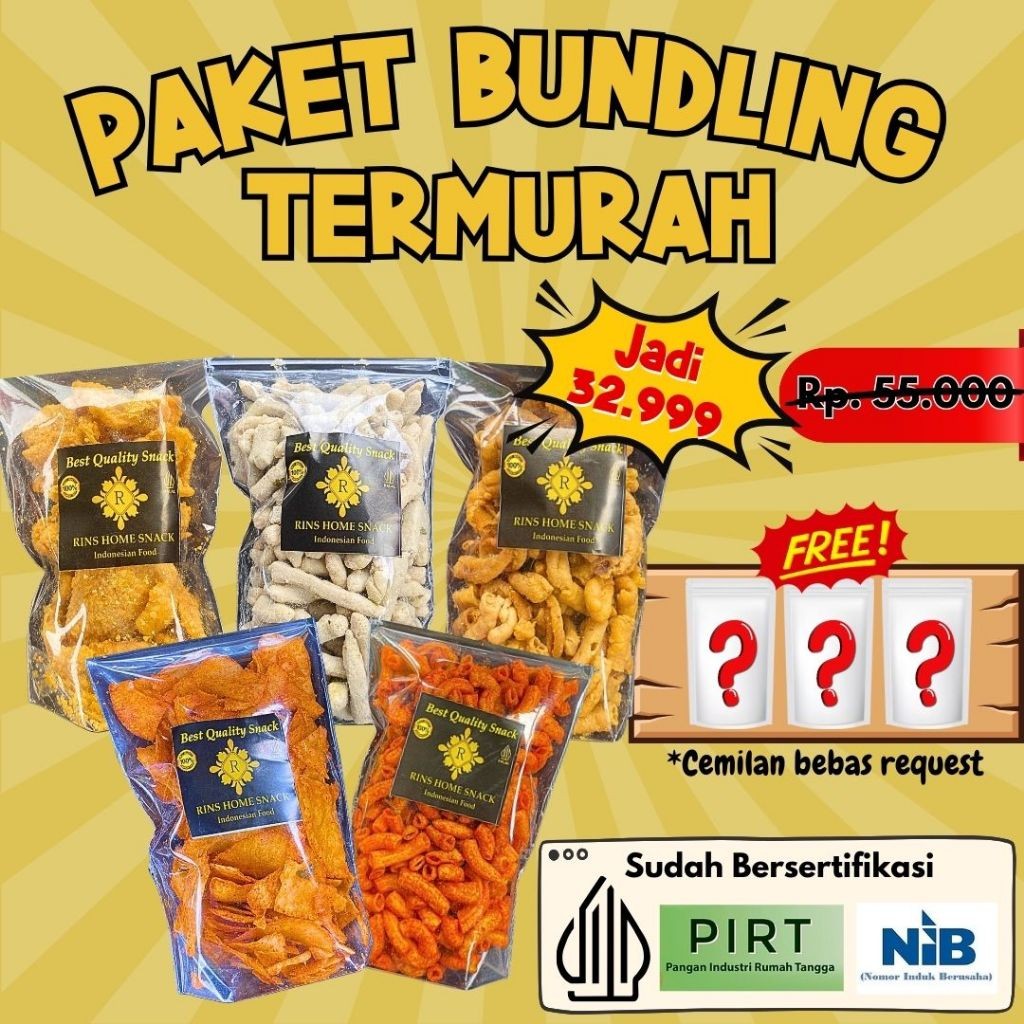 

PROMO ! PAKET BUNDLING 5 PRODUK MURAH MERIAH!!