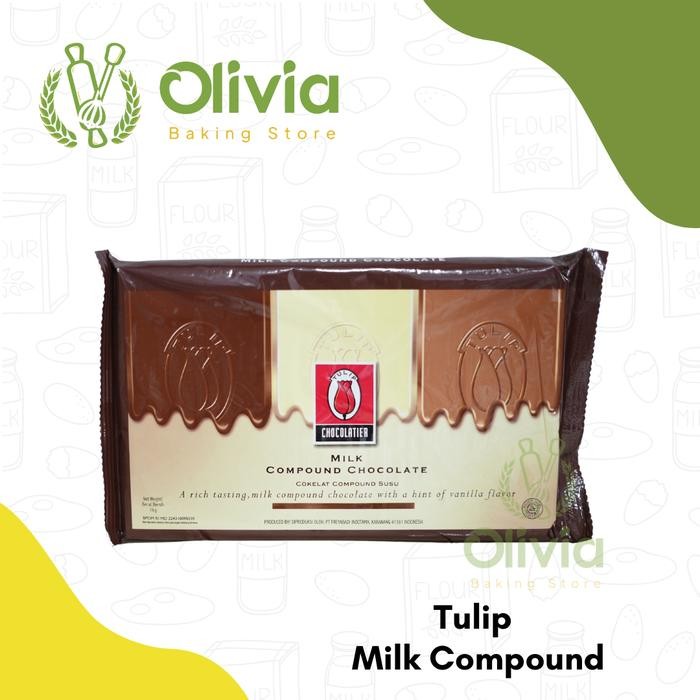 

COKELAT / COKLAT SUSU BATANG / MILK CHOCOLATE COMPOUND TULIP 1 KG