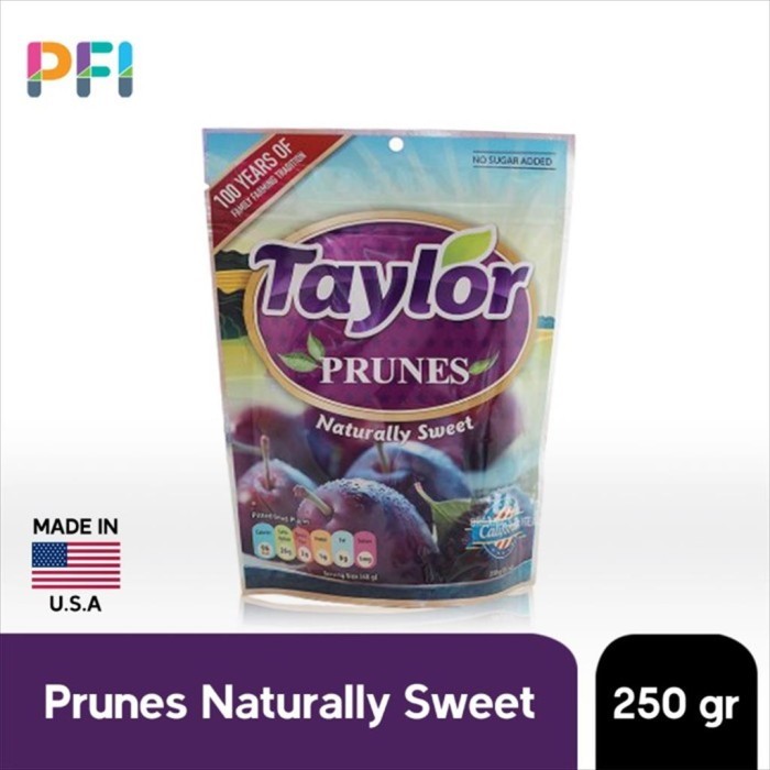 

BisaInstan- Taylor Prunes Naturally Sweet 250G