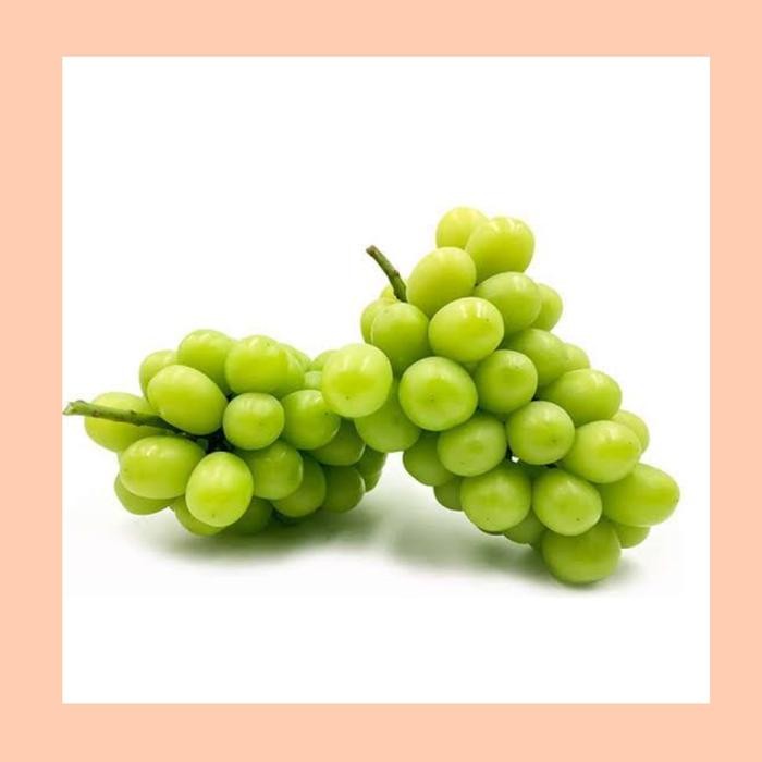 

BisaInstan- Buah anggur hijau muscat / anggur shine muscat